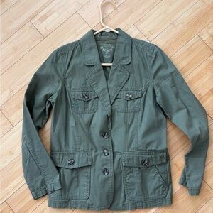 Sonoma Army Green Utility Jacket Small
